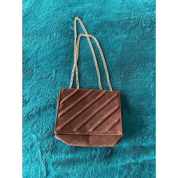 Forever 21 Brown Suede Bag‎ - Picture 1 of 5